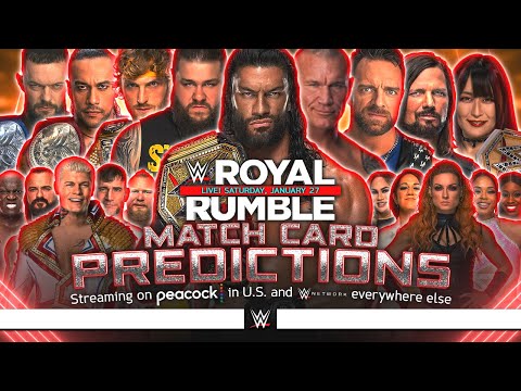 WWE Royal Rumble 2024 - Card Predictions [v5]