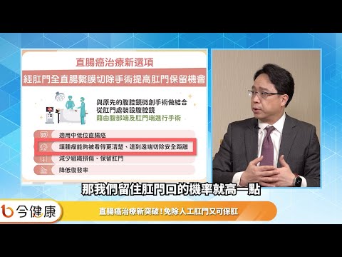 直腸癌擔心肛門不保拒絕治療？如何安心切癌又保肛？