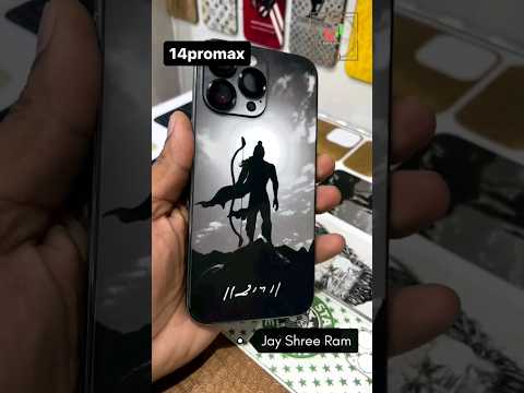 Jay Shree Ram Printing On iPhone 14promaxx #short #shortfeed #jayshreeram