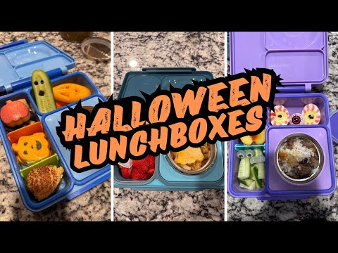 2024 HALLOWEEN LUNCH BOX IDEAS / LUNCHBOX IDEAS FOR HALLOWEEN / NEW LUNCH IDEAS