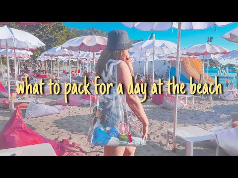 What's In My Beach Bag + What To Pack For A Day At The Beach