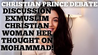 Mimi hijab made her Ex-muslim christian woman discussion with CP_@christianprinceshow