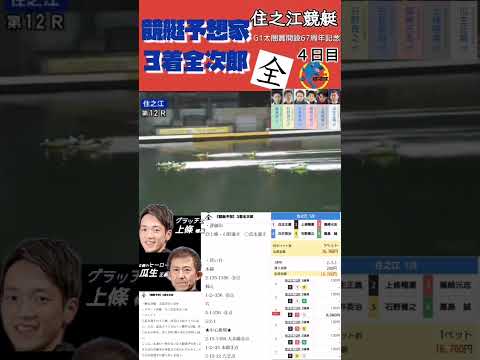 【住之江GⅠ】太閤賞　上條 VS 瓜生選手の一騎打ち！