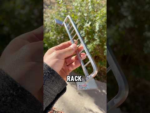 $25 FINGERBOARD BIKE RACK🔥 #fingerboard #skateboarding #fingerboarding #lcboards #techdeck #skate