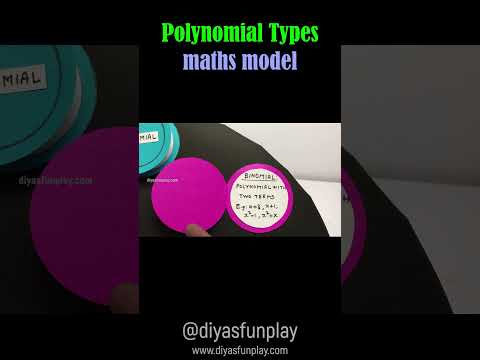 polynomial types shorts - types of polynomials - #shorts - #shortsvideo - #diyasfunplay