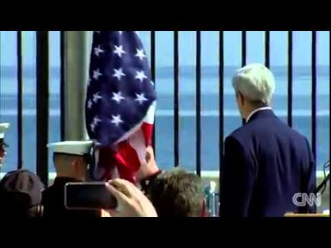 CNN News August 15 2015 U S  Embassy reopens in Cuba