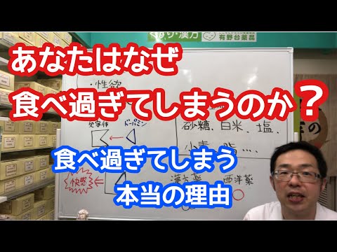 あなたはなぜ、食べ過ぎてしまうのか？　〜食べ過ぎてしまう本当の理由〜