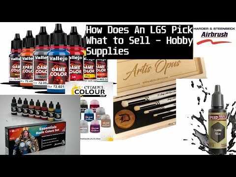 How Does An LGS Pick What To Sell - Hobby Supplies Edition