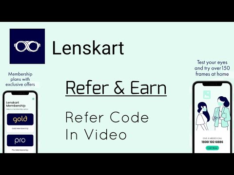 lenskart referral || lenskart app referral code || lenskart refer and earn || lenskart app referral