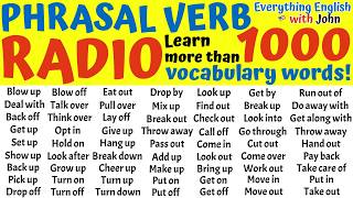 Learn 1000 English PHRASAL VERBS to Become Fluent in Almost ANY Situation