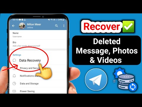 How To Recover Deleted Telegram Messages, Chats, Pictures and Videos | 2025