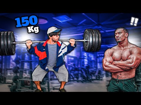 FAKE WEIGHTS in gym PRANK... | ANATOLY pretended to be a Beginner #1