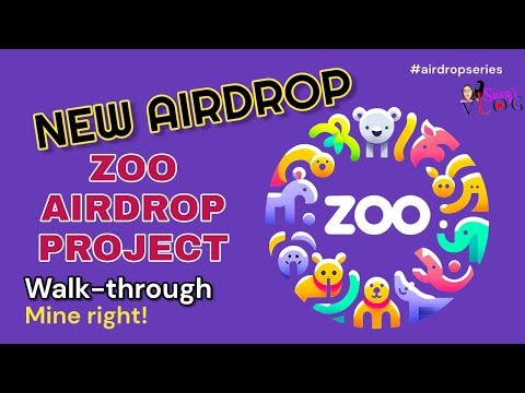 ZOO: A New Airdrop Project |How to Mine Zoo Airdrop project step-by-step| Be among the first miners!