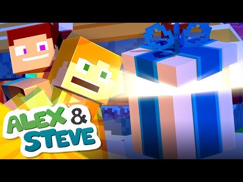 SURPRISE CHRISTMAS - Alex and Steve Life (Minecraft Animation)