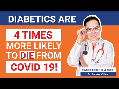 Diabetics are 4 times more likely to die from Covid 19!🚨🚨