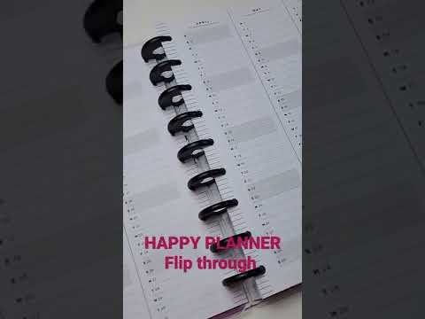 Happy Planner Flip Through