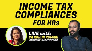 Income Tax Compliances For HRs | Webinar #BizWiser