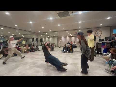 【RANDOM 2on2 BATTLE】Haru & KOHARU vs Noriaki & KANON   R6 ACT BATTLE vol.3