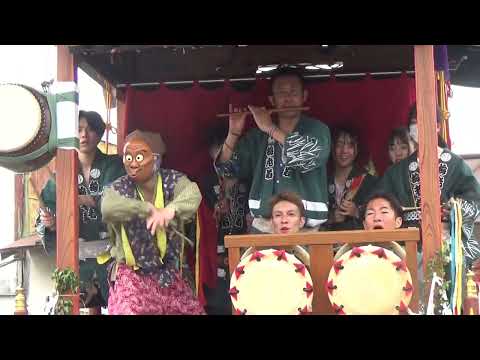 上郷八坂神社例大祭(本宮)海老若囃子連   2024