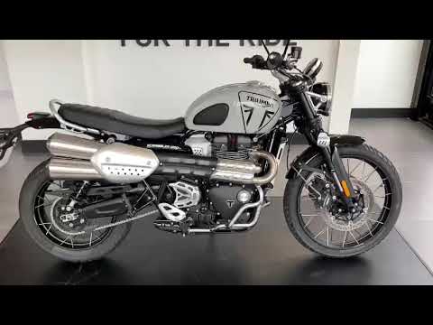 Triumph Scrambler 1200 X Ash Grey