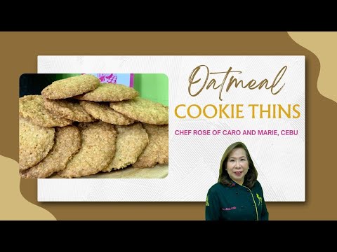 Oatmeal Cookie Thins