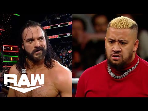 Drew McIntyre and Solo Sikoa's Bloodline Truce Continues | WWE Raw Highlights 12/23/24 | WWE on USA