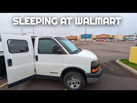 The BEST hotel chain to stay at as a van lifer | Van Life Realities | Sleeping at Walmart