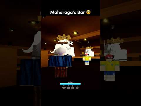 Mahoraga’s Bar 😎 #jujutsushenanigans #mahoraga #roblox #jjk #anime