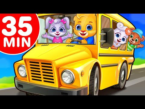 🚌 Wheels on the bus + More Kids Songs & Nursery Rhymes By RV AppStudios 👶