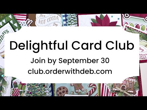 Delightful Card Club Smeak Peek - October 2024