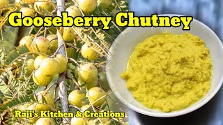 Gooseberry Chutney Recipe/Amla Chutney Recipe/Nellikai Chutney