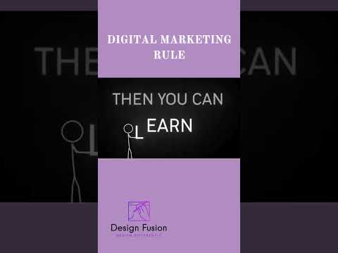 Learn First, Earn Big!.#LearnThenEarn #DigitalMarketingJourney #MasterTheGame#designfusion#graphics