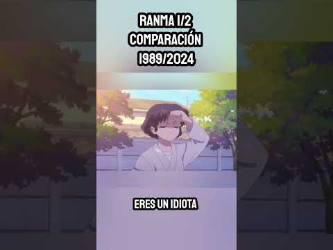 Ranma es MALVADO - COMPARACIÓN Ranma 1/2 Serie CLÁSICA 1989 VS Remake  2024