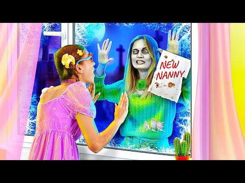 Naughty Kid Loves Her New Zombie Nanny! 🤣 Funny Situation by La La Life Emoji