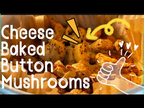 【ENG】 Make this Cheese Baked Button Mushroom at home , it’s delicious! #cookingvideo #easyrecipe