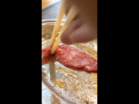 究極の焼き肉の食べ方。