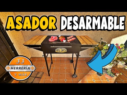 🥩 ASADOR DESMOMTABLE 🍖 JJ HERRERÍA Y MÁS