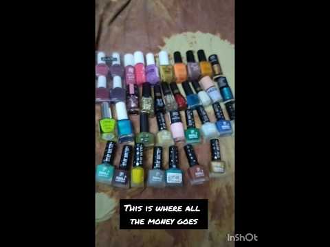 Nail polish collection 💅#nails #nailpolish #collection #nailslove #nailpolishcollection #nailart #yt