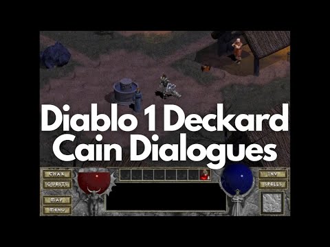 Diablo 1 | Deckard Cain Dialogues