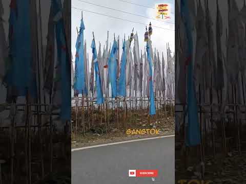 Gangtok Sikkim Flags 🏁🏁🏁🚩🚩 Travel #shorts #travel #views #youtubeshorts #2024 #gantok #sikkim a