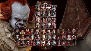 Mortal Kombat 9 - PENNYWISE & PYRAMID HEAD - Expert Tag Ladder - Gameplay @(1080p) - 60ᶠᵖˢ ✔