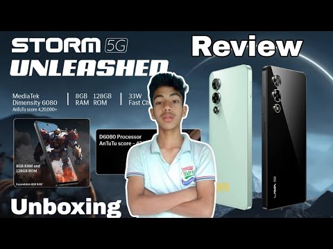 Lava Strom 5g Unboxing Review | 5g smart phone Under 10k ||