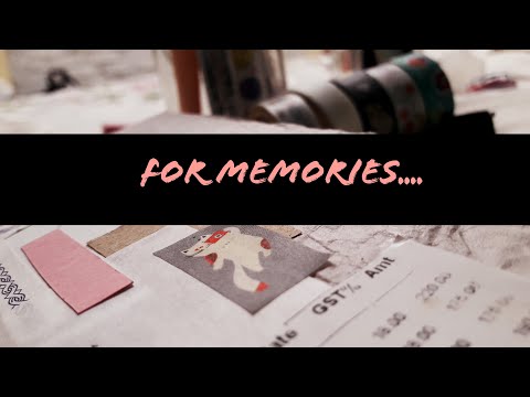 Decorating  travel junk journal cover + JWM VOL.8 || For memories...