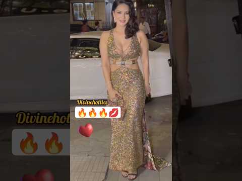 Sunny Leone looking fire 🔥 in simrry  dress #sunnyleone #bollywood #fashion #shorts #viral