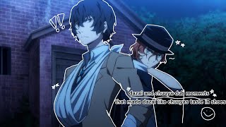 dazai and chuuya dub moments that made dazai like chuuya’s taste in shoes