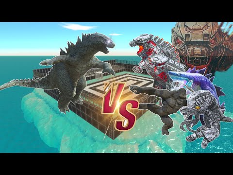 Godzilla vs Mechagodzilla: Saving Giganotosaurus & Indominus Rex