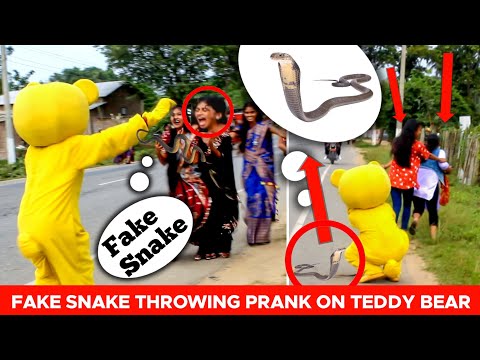 Teddy Bear Best Entertainment Prank Video | Cute Girls Funny Reaction Part 2