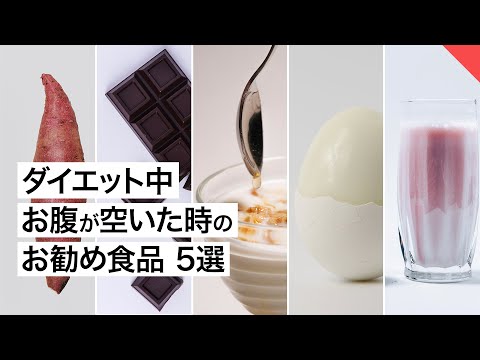 【ダイエット】お腹が空い時にお勧めの食材 5選 | パーソナルトレーナーが解説【ビーレジェンド FEM】