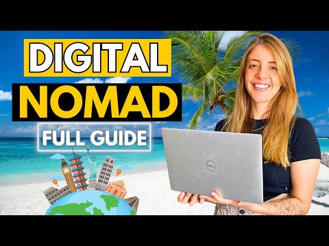 How to Become a DIGITAL NOMAD in 2024 | STEP-BY-STEP GUIDE