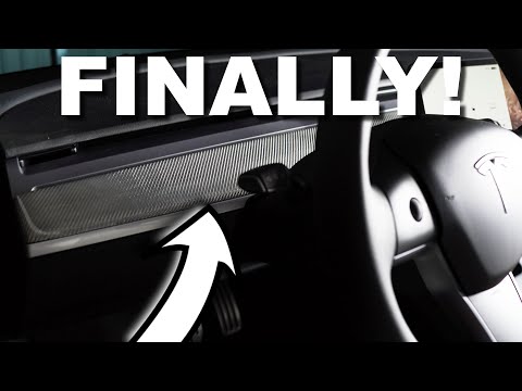 The Tesla Accessory You've Been Waiting For (CARBON FIBER DASH REPLACEMENT)